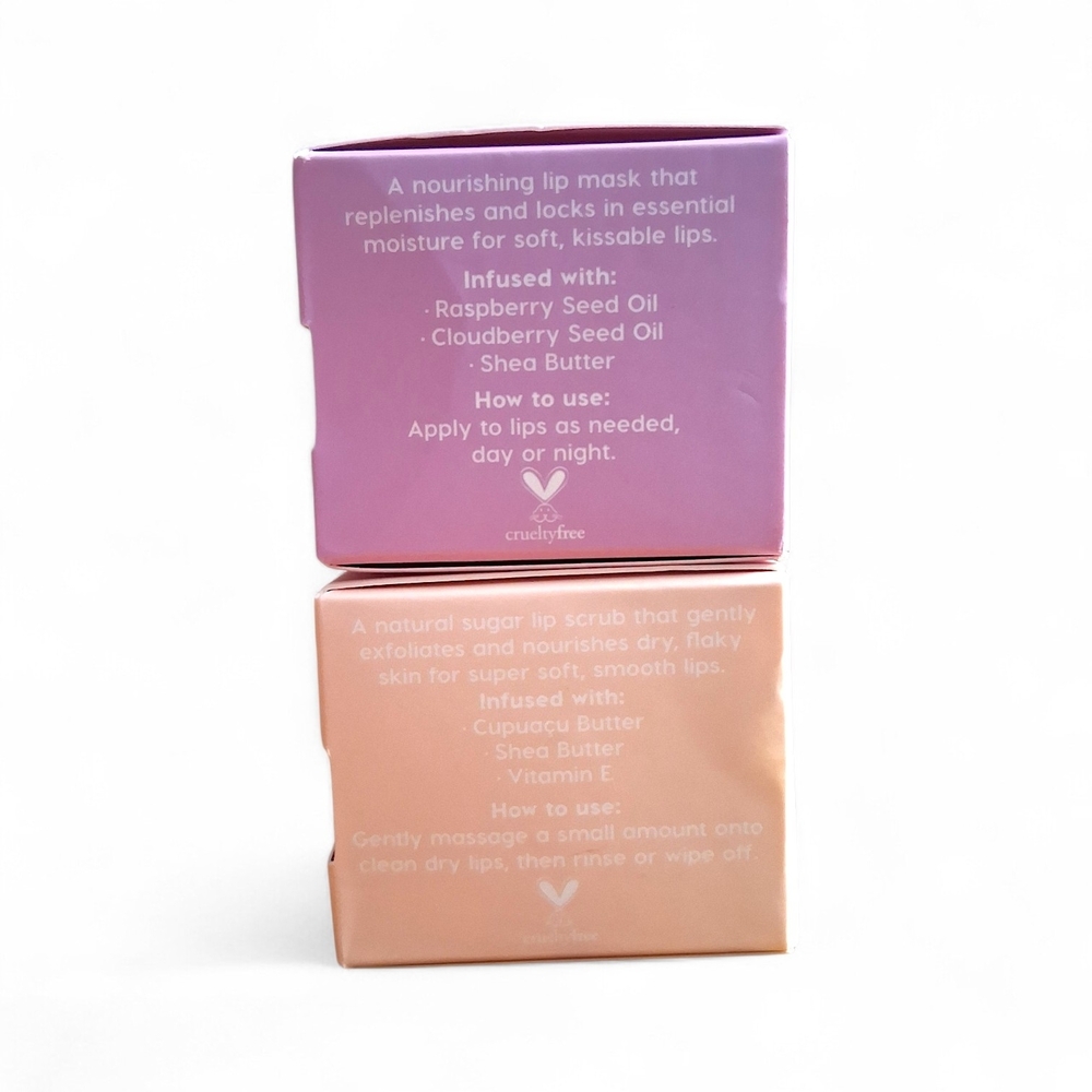 🆕️ ColourPop Fresh Kiss Lip Duo - Jelly Donut & Vanilla Cake  scrub & mask - Picture 3 of 4